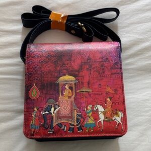 The Bombay Company Vibrant Artistic Crossbody Bag